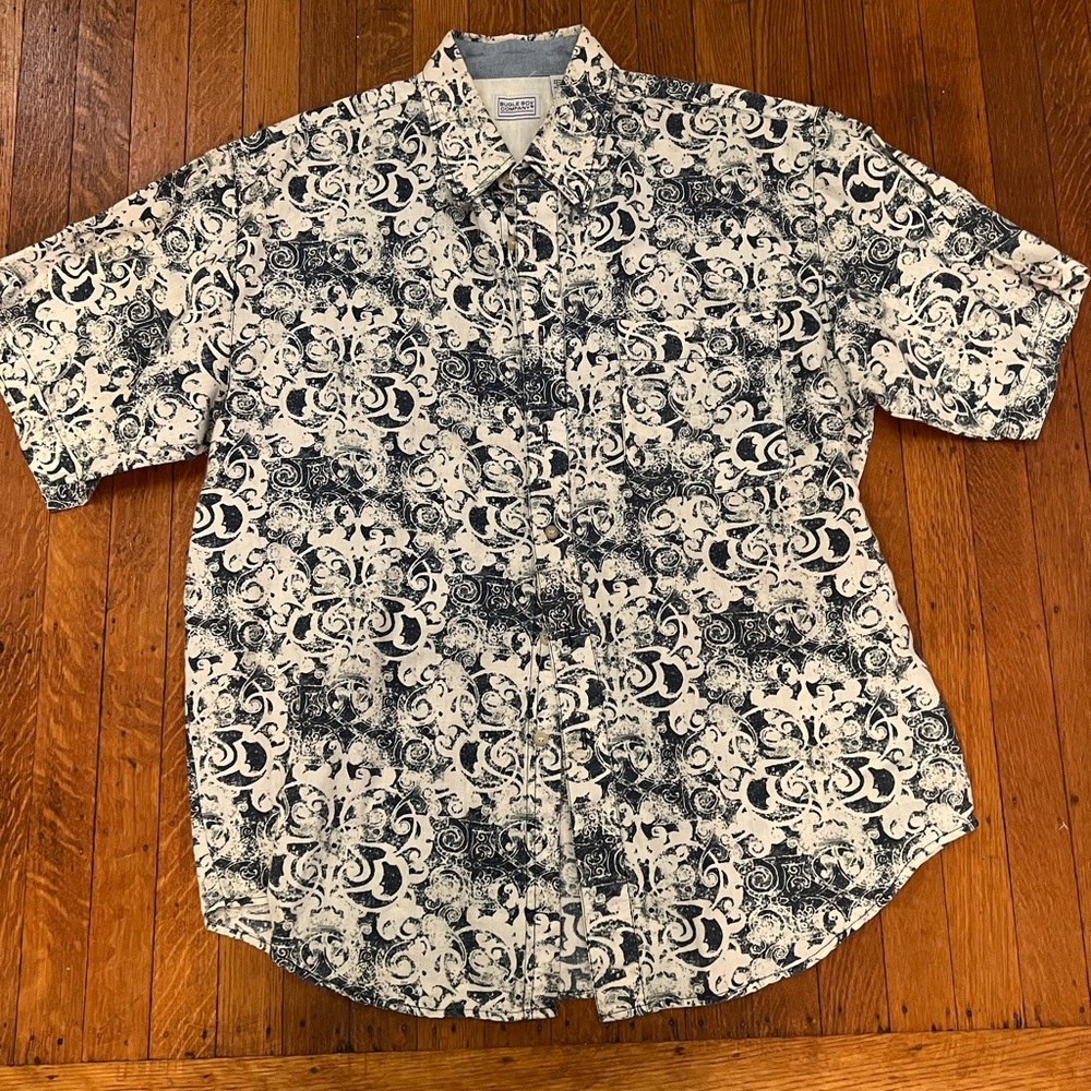 Vintage 90s Bugle Boy men’s shirt size large